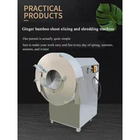 Multi-function Vegetable Cutting Machine Automatic Vegetable Cutter Machine Commercial Electric Potato Slicer Shredder