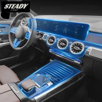 For Mercedes-Benz AMG GLB 35 2020-2022 2023Car Interior Center Console Transparent TPU Protective Film Anti-scratch Repair Refit
