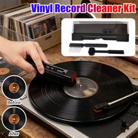 1-5 Set Vinyl Record Cleaner Record Cleaning Brush Cleaner Record Cleaner Anti Static Dust-Remover-Brush Turntables Cleaning Kit