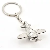 Cute Aviation Air Plane Keychain Aircraft Air Combat Enthusiasts Keychain Lover Gift High Quality Keyring Wholesale 1Pcs