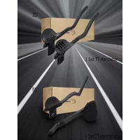 AliExpress DE TT Extensions Handlebar Super Light 494g, Adjustable 35/55° Aero Carbon Fiber Bar with Internal Routing for Time Trial Bike