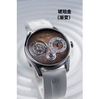 customization Jichen 008 Meteorite Men's Mechanical Watch Manual Tourbillon Movement with Sapphire Glass