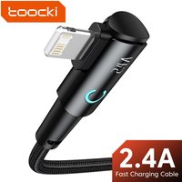Toocki USB Cable For iPhone 14 13 12 11 Pro Max Fast Charger Charging Lighting Cable USB Wire Cord For iPhone 12 11 X XR 8 7
