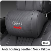 Nappa Leather Car Neck Pillow Auto Seat Headrest Cushion For Audi SLine A7 A3 A4 A6 A5 Q5 A1 Q7 Q3 Q4 TT SQ5 RSQ3 RSQ8 S3 S4 Q8