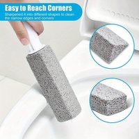 1pc Pumice Stone Toilet Bowl Cleaner, with Handle, Pumice Stone for Toilet Cleaning, Stain Remover,Clean Limescale,Tiles