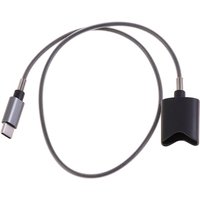 Type C Interface Charging Cable for Vuse Alto Magnetic Charger Cord Universal Design 45cm (Gray Type-C)