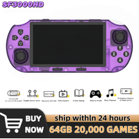 SF3000HD Retro Handheld Video Game Console Linux System 4.5 Inch 854*480 IPS Screen 3000mAh Portable Pocket Player Games SF3000