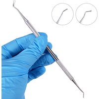 Dental Gingival Cord Packer Retraction Dental Instrument Atraumatic Cord Placement Dental Gum Separator Double End Dentist Tools