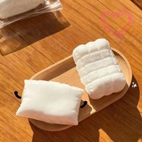 New Fun Soft Mud Pillow Fidget Toy Milk White Soft Mud Texture Soothing Stress Toy Square Soothing Anxiety Squeezing Toy D