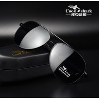 Cook Polarizer Farbwechselnde Sonnenbrille für Männer, Fahrer, Angler, Sonnenbrille für Tag- und Nachtfahrten, Spezialbrille, Trend