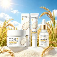 BIOAQUA White Rice Brightening Face Cream Moisturizing Essence Firming Eye Cream Skin Care