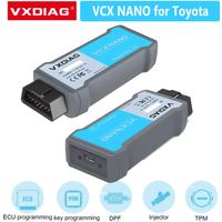 VXDIAG VCX NANO For Toyota OBD2 Diagnostic Tool WiFi/USB Full System Scanner ECU Coding Programming SAE-J2534 for Multi-Brand