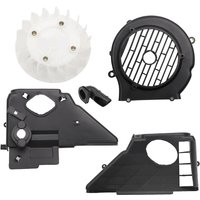 For GY6 Style 125cc 150cc Engine Complete Air Shroud Cooling Assembly with Fan Cover Motorcycle Accessories