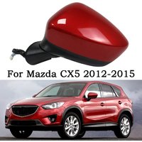8 Pin Car Rearview Mirror Assembly For Mazda CX5 2012 2013 2014 2015 Auto Electric Folding Turn Signal Adjustment Lens Heating