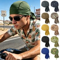 Outdoor Cycling Pirate Hat Breathable and Quick-Drying Sports Headband Motorcycle Pirate Headband/Cap