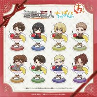 Attack on Titan Plate Desk Decor Cocktail Standing Mikasa Ackerman Collection Ornament Accesorios Eren Jaeger Acrylic Doll Model