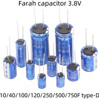 Farah capacitor 3.8V 10F/40F/100F/120F/250F/500F/750F Lithium ion capacitor D-type