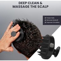 1pc Scalp Massager for Hair Growth,Silicone Comb with Soft Bristles for Washing & Blood Circulation, Shampoo Brush