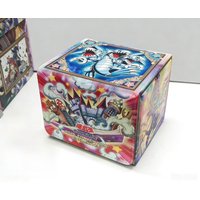 Original DIY Yugioh Toon World Deck Box Yu-Gi-Oh! TCG OCG PTCG Trading Cards Pu Leather Storage Box 100+