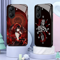 Date A Live Tokisaki Kurumi Tempered Glass Phone Case for Xiaomi Poco M7 M8 X7 X8 Pro Max X6 X5 X3 Redmi 15 15C 14C 13C 15T 17T