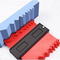 Profile Duplicator Contour Gauge for Woodworking Tiling Plastic Measuring Ruler Line Copier Ceramic Tile Cutting Template Tool