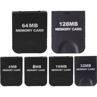 4MB 8MB 16MB 32MB 64MB 128MB Game Data Storage Card for NGC GameCube Console Memory Card for Wii Game Card Memory Stick