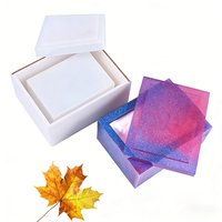 The dropper silicone mold made of epoxy resin can be used for the production of tissue boxes and jewelry storage