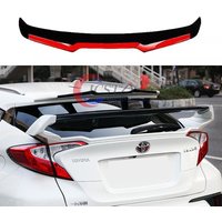 For TOYOTA CHR C-HR spoiler 2016-2022 Car Roof Spoiler Rear Wing Airfoil Splitter Deflector Boot Lip Body Kit Accessories