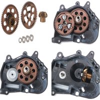 Tamiya 1/10 Hotshot II 2024 Edition 58737 Chassis, Rear Gearbox 6061 Gears