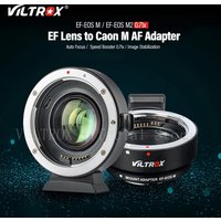 Viltrox EF-EOS M2 Lens Adapter Auto Focus 0.71x Focal Reducer Speed Booster for Canon EF to M Camera M6 M200 M50 M5