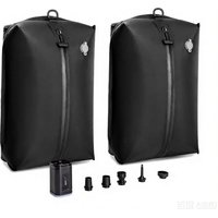 17L 28L 35L travel Vacuum Bag Reusable Storage Bag Outdoor Compression Bag with Air Pump(DOUBLE CLICK TO START) for Suitcases