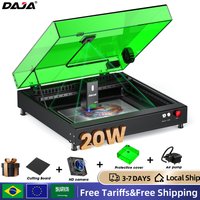 DAJA A8 Laser Cutter Engraver High precision Business Efficient Laser Engraving Machine for Metal Wood Acrylic Glass leather