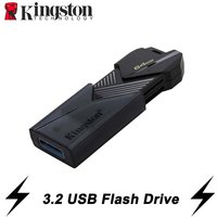 Kingston USB Flash Drives Pen Drive 64g Memory Stick 3.2 128g Compact Durable Pendrive CLE USB 3.2 Flash Disk Mini Key Usb 256GB