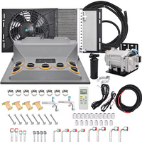 Air Conditioner Assembly Machine Universal Ceiling Electric Air Conditioning Compressor 12V 24V For Vans Trucks