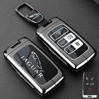 Car Remote Control Key Case Cover For Land Rover Range Rover Discovery 5 LR2 LR4 Sport For JAGUAR XE XF XJ F PACE Keychain