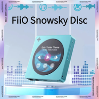 FiiO Snowsky Disc Portable HiFi Music Player Dual CS43131 280mW 3.5mm 4.4mm Output 2TB TF LDAC AirPlay USB DAC For Audiophiles