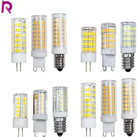 1-10pcs LED G4 G9 E14 Light Bulb 3W 5W 9W AC 220V Corn Lamp 360 Beam Angle Spotlight Chandelier Lighting Replace Halogen Lamps
