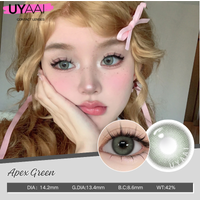 UYAAI Color Contact Lenses For Eye Realistic Pupil Natural Looking Lenses Big Eyes Brown Color Lens Blue Eyes Green Lense Makeup