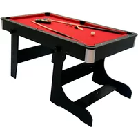 Wholesale Customizable Collapsible Pool Table with MDF Cushion and PVC Pocket Folding Design