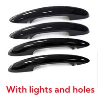 For MINI Cooper S JCW F55(5-Door) F60 Countryman Exterior The Black Flag Door Handle Cover Decoration Car Styling Accessories