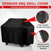 Grill Cover BBQ Grill Cover for Outdoor Anti-UV & Fade Resistant Gas Waterproof Barbecue for More Grills Spun Adjustable Straps