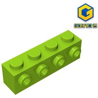 Gobricks GDS-637 BRICK 1X4 W. 4 KNOBS compatible with lego 30414 children's DIY Educational Building Blocks Technical