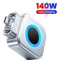 140W Type C Full Charge Separator Automatic Separator Fast Charging Adapter Full Charge Auto Power Cut Off For Type C Devices