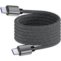 66W USB C Magnetic Fast Charging Cable Phone Charger Cable For iPhone Samsung Xiaomi Huawei Type C To Type C Quick Charge Cable