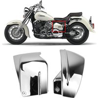 Motorcycle Battery Side Fairing Cover Guard Protect For Yamaha V-Star 650 / DragStar 650 / XVS650 / XVS650A Custom Classic