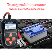 KONNWEI KW208 12V Car Battery Tester 100 to 2000CCA Cranking Charging Circut Tester Battery Analyzer 12 Volts Battery Tools