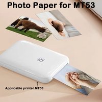 Original MT53 Self-adhesive Photo Paper 2x3 Inch Sticky-Backed Photo Paper For HPRT MT53 Pocket Mini color Photo Printer