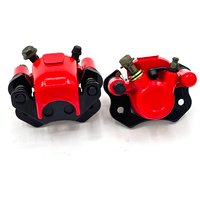 Front/Rear Universal Disc Brakes Calipers Clamp Lower Pump Fit For 50 70 90 110 125 150cc ATV Buggy Quad master cylinder caliper