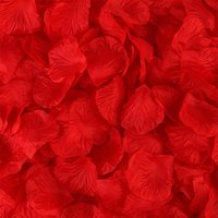 1000 Pcs Artificial Fake Rose Petals,Flower Petals for Romantic Night, Engagement, Party, Wedding, Event Flower Decorations