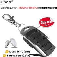 NEW Garage Door Remote Control Duplicator MultiFrequency 287mhz to 868mhz 433mhz Garage Door Opener Remote Control for Gate